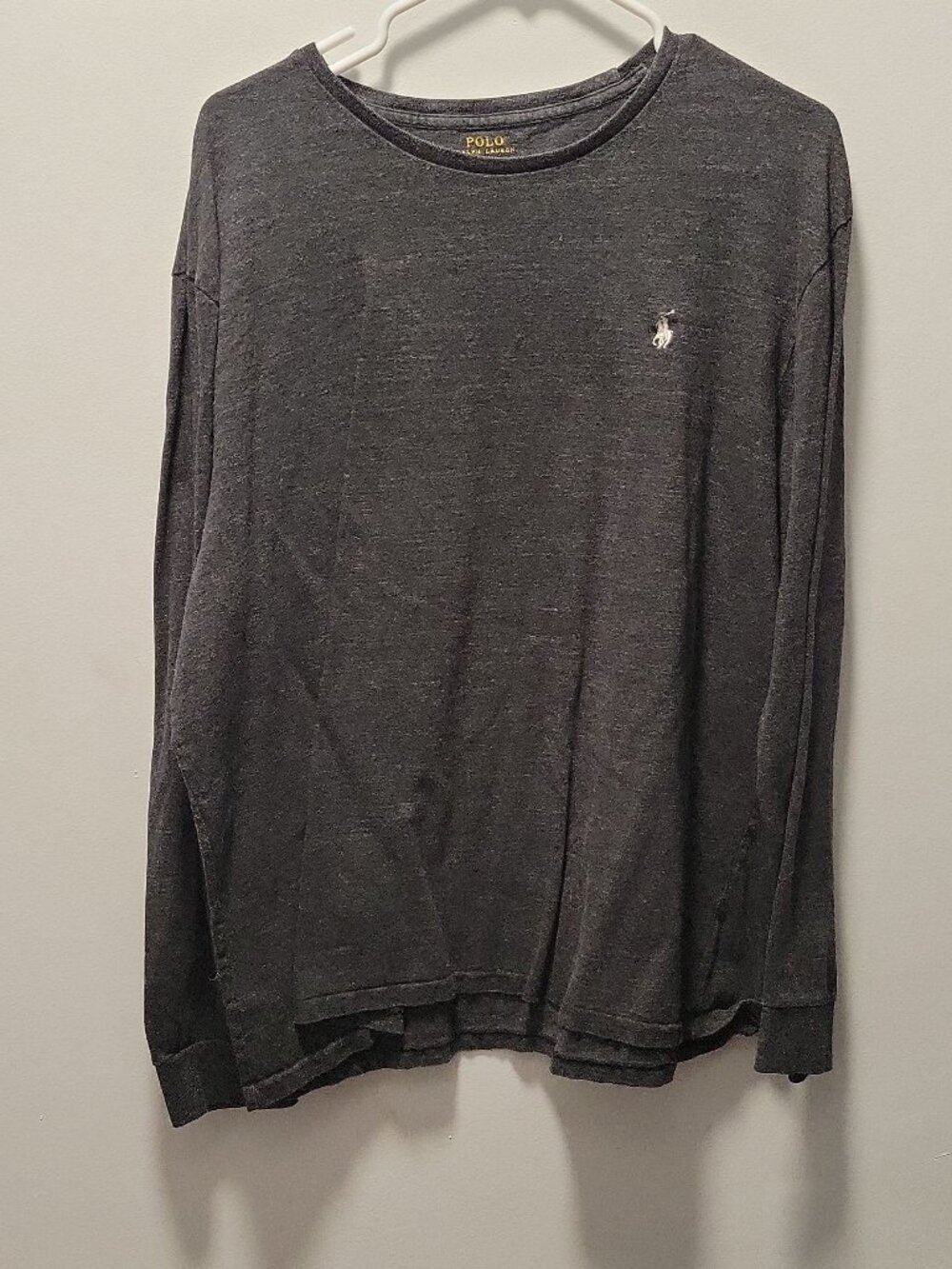 Polo Long-sleeve Shirt Xl-TG Black - cozy,timeless,easy,winter,fall